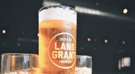 Kolsch Glass from Land-Grant Brewing Co.