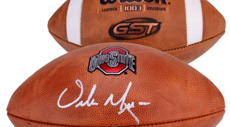 Urban Meyer signed football