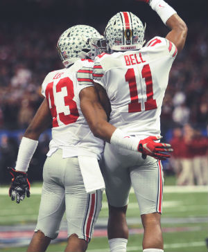 Vonn Bell has a knack for pass theft. Vonn Bell has a knack for pass theft.