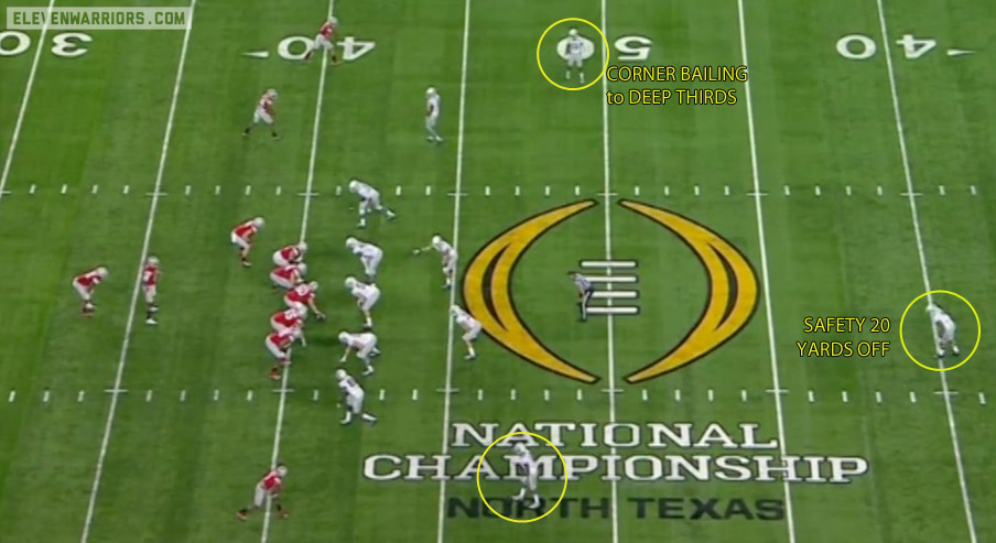 Oregon's secondary feared Ohio State's deep passing attack.