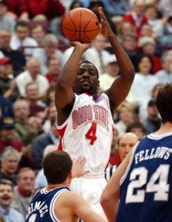Brent Darby led Ohio State in minutes, points, assists and steals per game in 2002-03 Brent Darby led Ohio State in minutes, points, assists and steals per game in 2002-03
