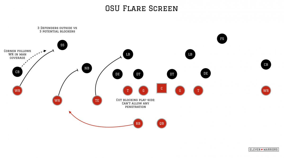 The Buckeye 'flare' screen