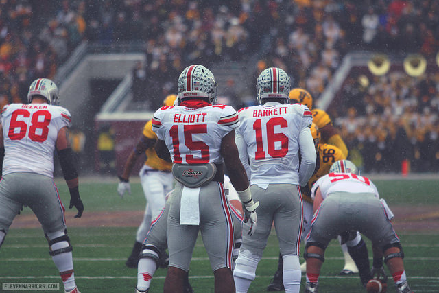 J.T. Barrett and Ezekiel Elliott J.T. Barrett and Ezekiel Elliott