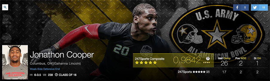 Big move for Cooper to composite five-star