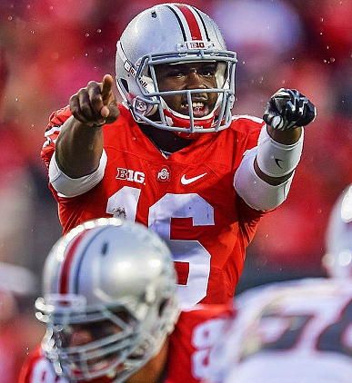 J.T. Barrett is pointing at you haters