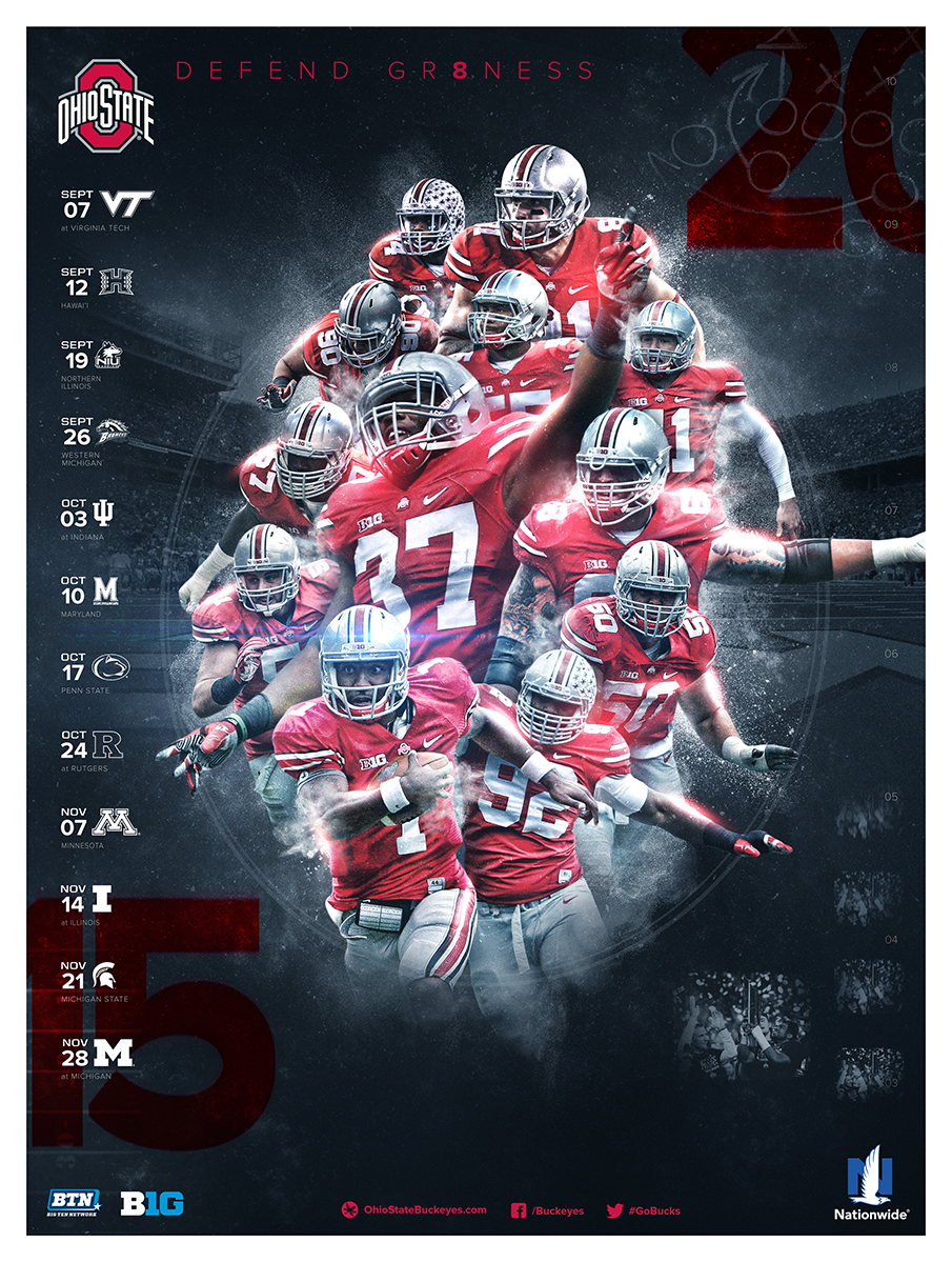 The official 2015 Ohio State football schedule