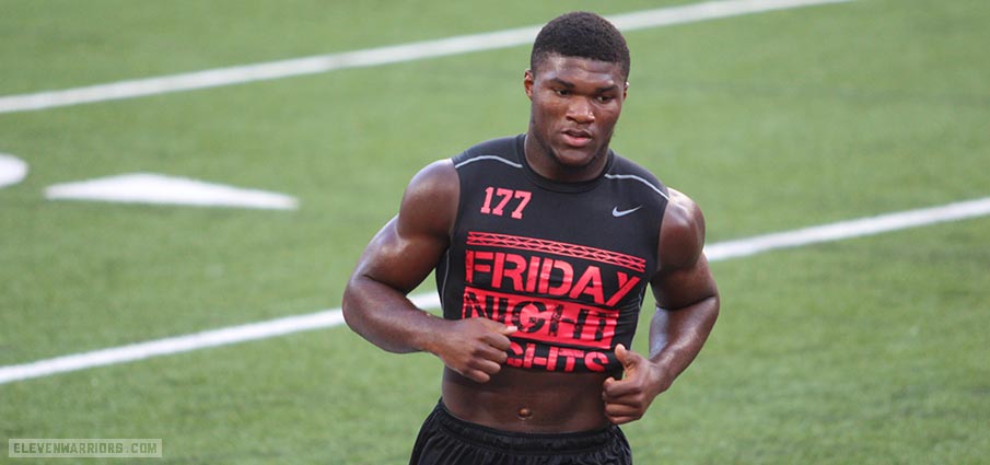 Cam Akers during Friday Night Lights