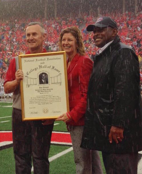 tressel in the rain