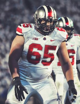 A big game from Pat Elflein and his fellow slob compatriots would be huge toward securing victory. A big game from Pat Elflein and his fellow slob compatriots would be huge toward securing victory.