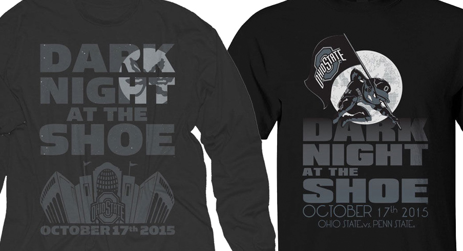 Dark Night at the Shoe t-shirts from Ohio State's official team store. Dark Night at the Shoe t-shirts from Ohio State's official team store.