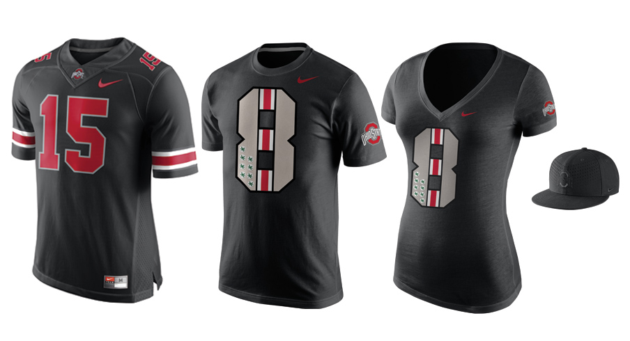 Ohio State's Black Jerseys are For Sale 