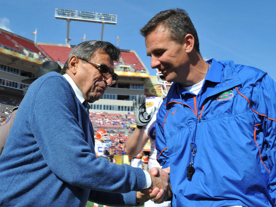 joe paterno and urban meyer