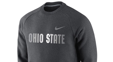 Ohio State Buckeyes Nike Pocket Hybrid Crewneck Sweatshirt