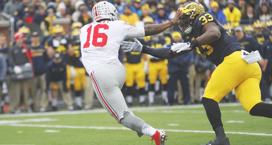 Barrett scorched Michigan with 252 total yards and four touchdowns. 