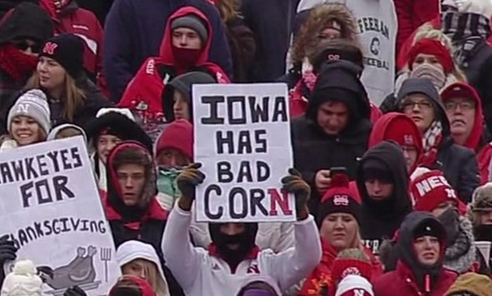 Bold strategy, Nebraska.