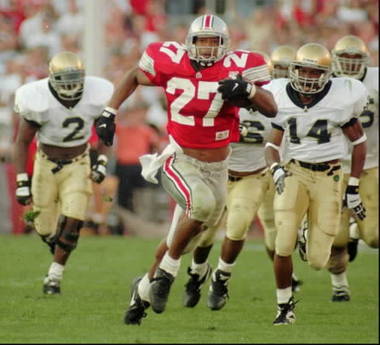 Eddie was huge in the 1995 OSU win over the Irish.