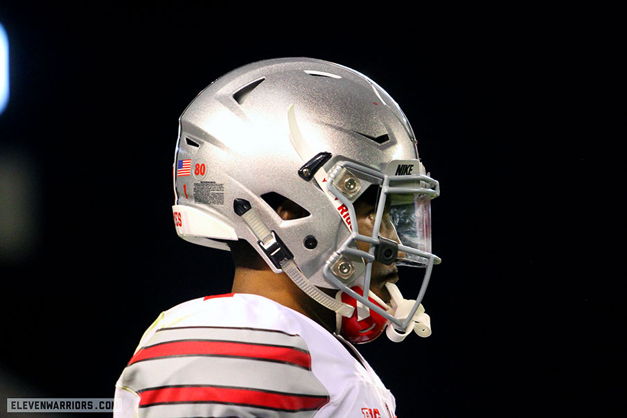 Braxton Miller returned to action at Virginia Tech.