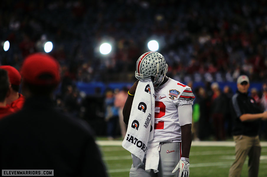 Cardale Jones pregame in the 2015 Sugar Bowl.