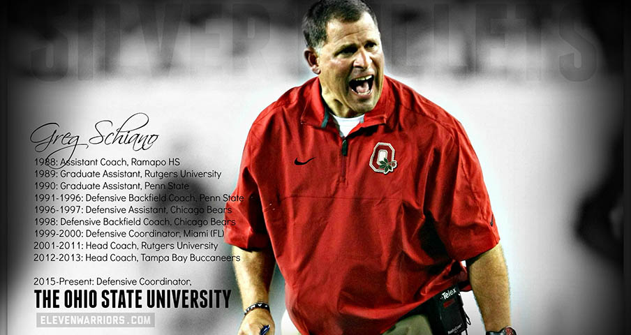 Greg Schiano becomes an associate head coach and defensive coordinator at Ohio State. Greg Schiano becomes an associate head coach and defensive coordinator at Ohio State.
