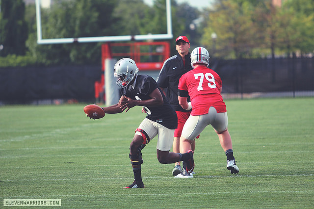Torrance Gibson in practice Torrance Gibson in practice