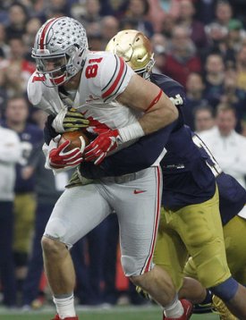 Nick Vannett showed great hands on a nifty 3rd down catch.