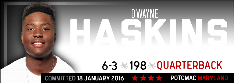 Ohio State commitment Dwayne Haskins