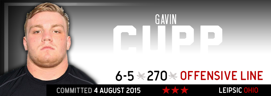 Ohio State commitment Gavin Cupp