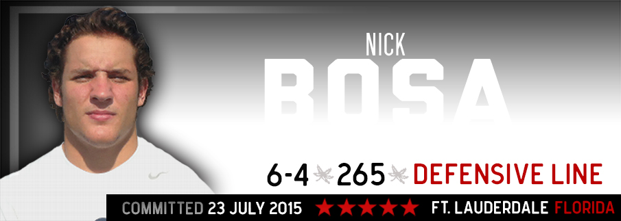 Ohio State commitment Nick Bosa