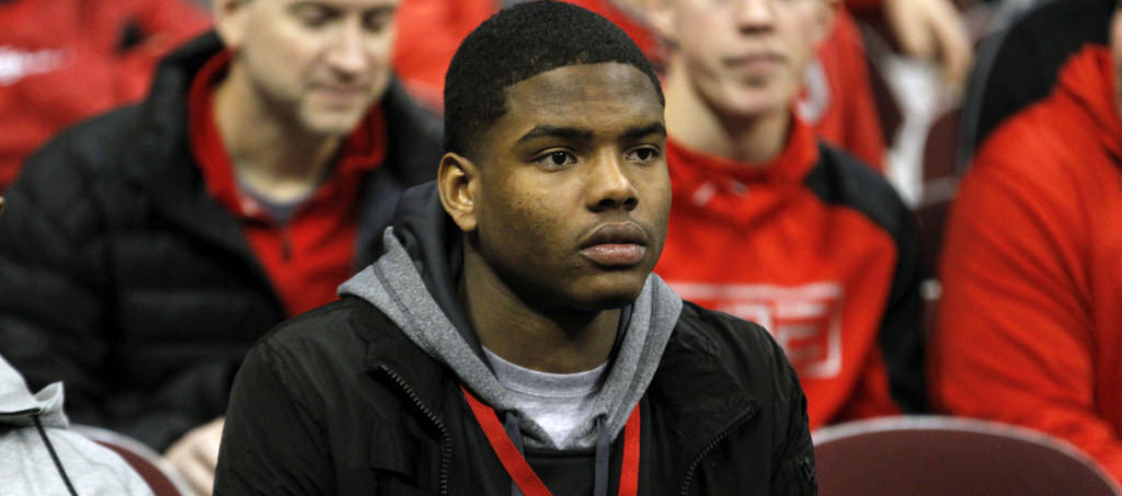 Cleveland Heights' wide receiver Jaylen Harris. Cleveland Heights' wide receiver Jaylen Harris.