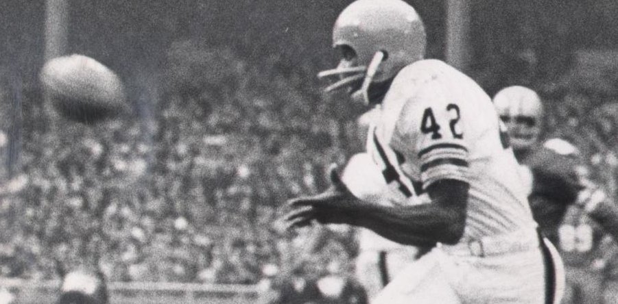 Warfield amassed 5,210 receiving yards and 52 touchdowns in eight years with the Browns.