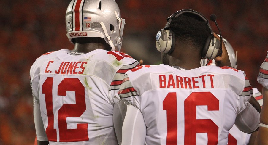 With Jones no longer in the fold, Barrett can play without looking over his shoulder after making a mistake. With Jones no longer in the fold, Barrett can play without looking over his shoulder after making a mistake.