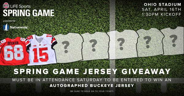 Autograph jersey giveaway