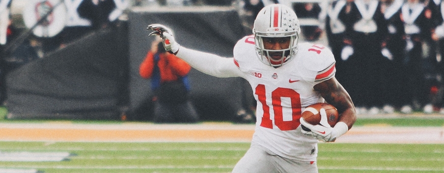 Philly Brown led all Buckeye receivers with 771 yards and 10 touchdowns in 2013. 