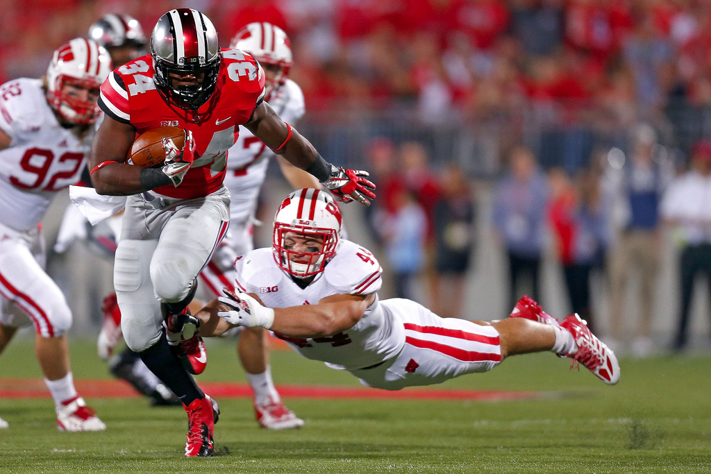 Carlos Hyde rushed for 85 yards on this day in 2013.