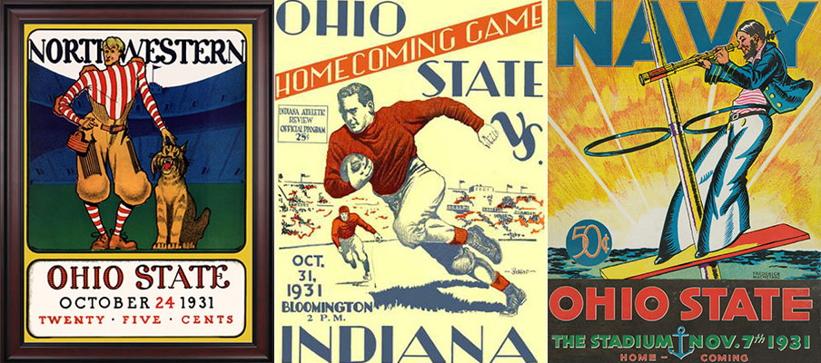 Programs from Ohio State's 1931 football season