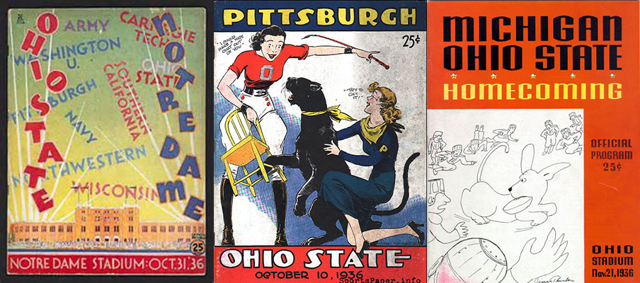 1936 Ohio State football programs