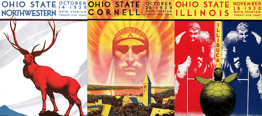 Ohio State football programs from 1939