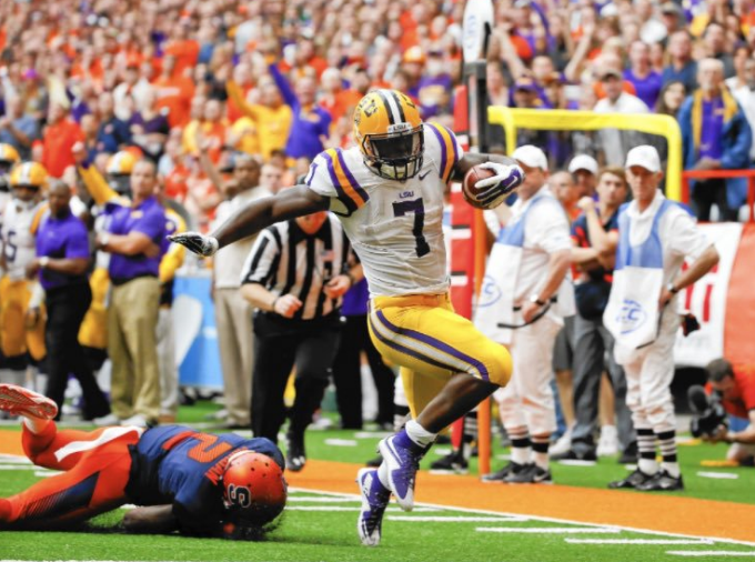Heisman Trophy candidate Leonard Fournette. Heisman Trophy candidate Leonard Fournette.