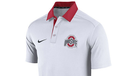 Ohio State Buckeyes Nike Coaches Sideline Dri-FIT Polo