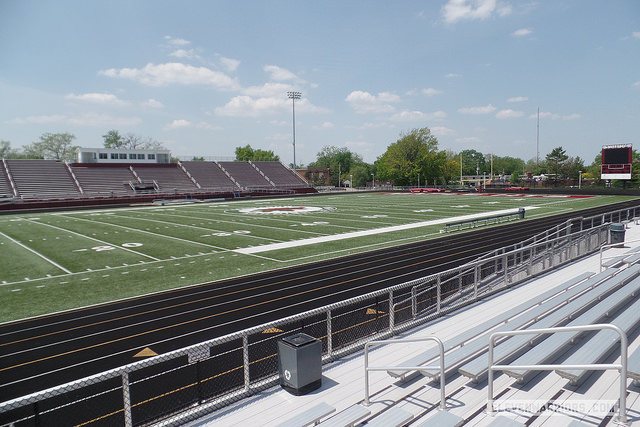 Maple Heights High School football field