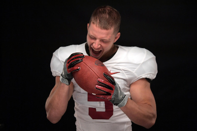 Christian McCaffrey is hungry Christian McCaffrey is hungry