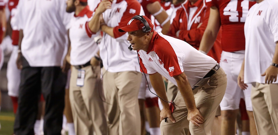 Nebraska coach Mike Riley Nebraska coach Mike Riley