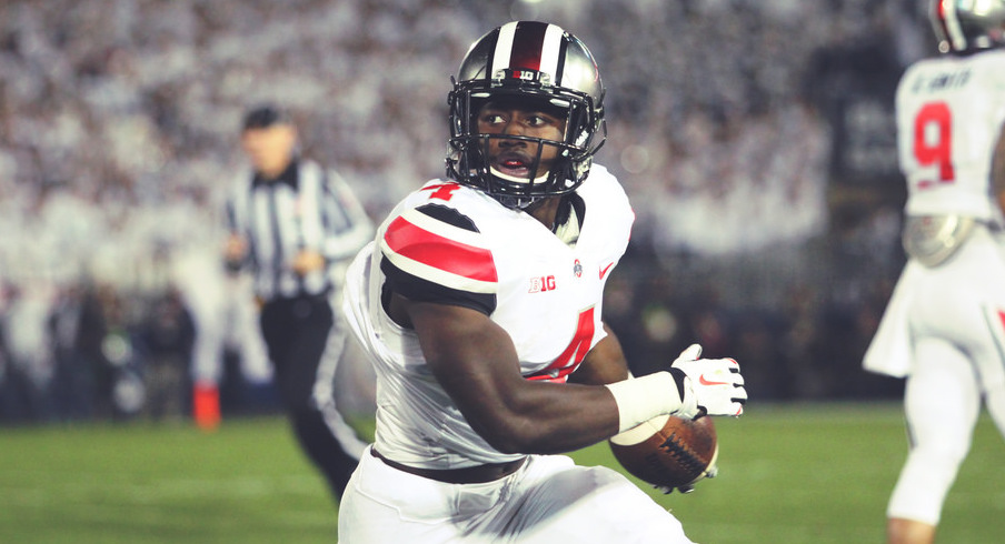 Ohio State's Curtis Samuel during the 2014 game at Penn State.