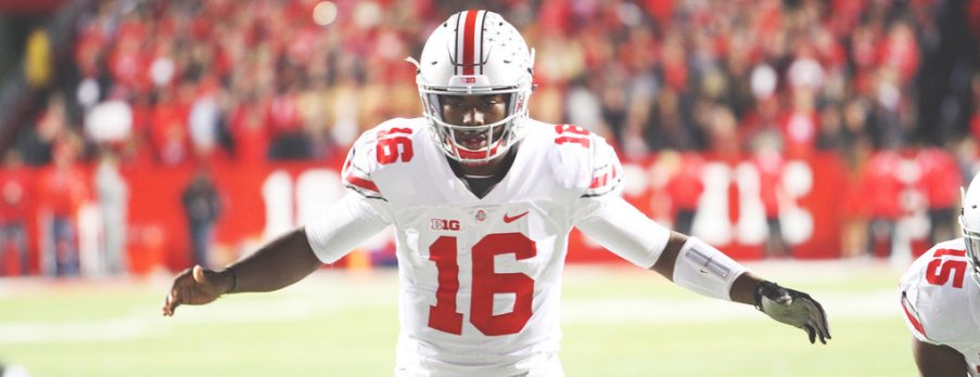 J.T. Barrett can retake Ohio State's career lead in passing yards per game with a solid outing at Wisconsin.