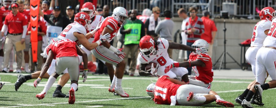 Ohio State's "basic" swarming defense will look to shackle the Indiana rushing attack Ohio State's "basic" swarming defense will look to shackle the Indiana rushing attack