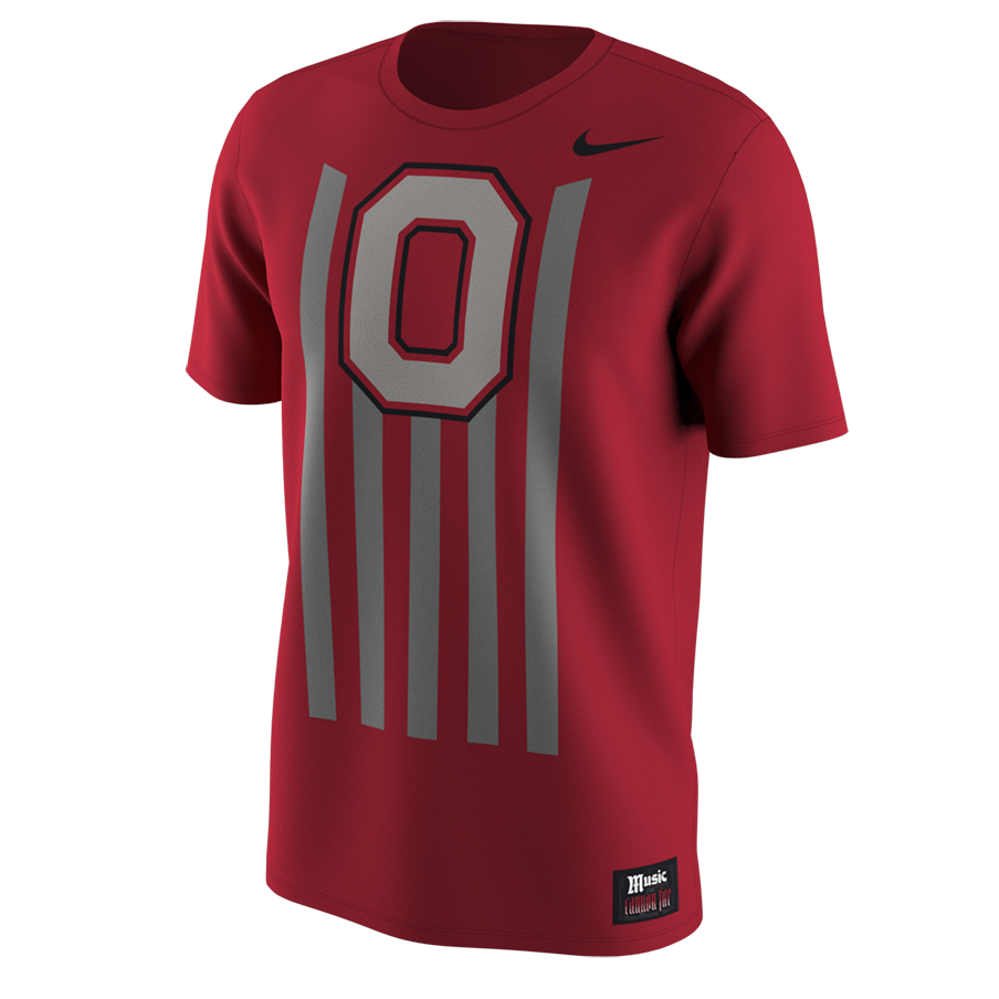 Nike's Ohio State 1916 tribute short-sleeve tee