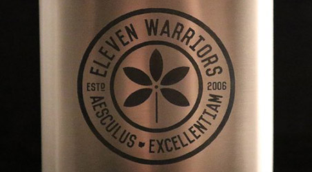 Eleven Warriors Flask