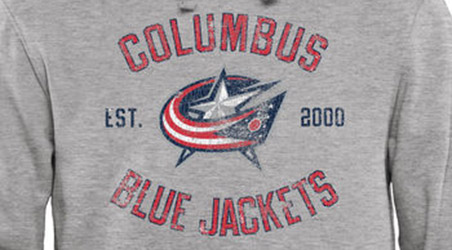 Columbus Blue Jackets Heritage Pullover Hoodie