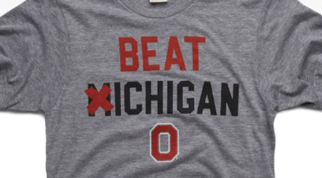 Beat Michigan Tee