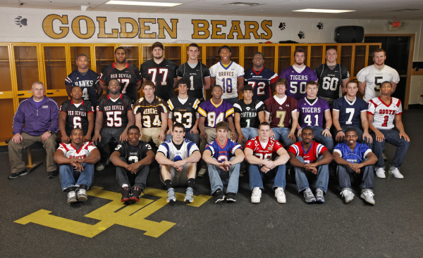 Pat Elflein, Jake Butt in high school